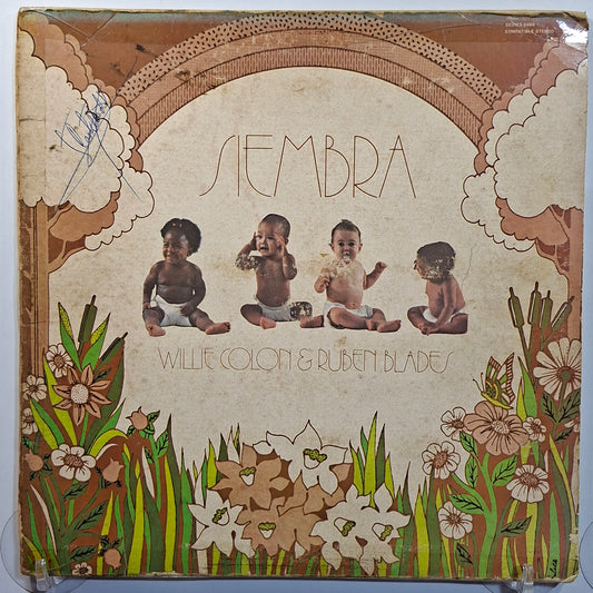 lp Willie Colon & Ruben Blades Siembra made venezuela 1978 gatefold salsa
