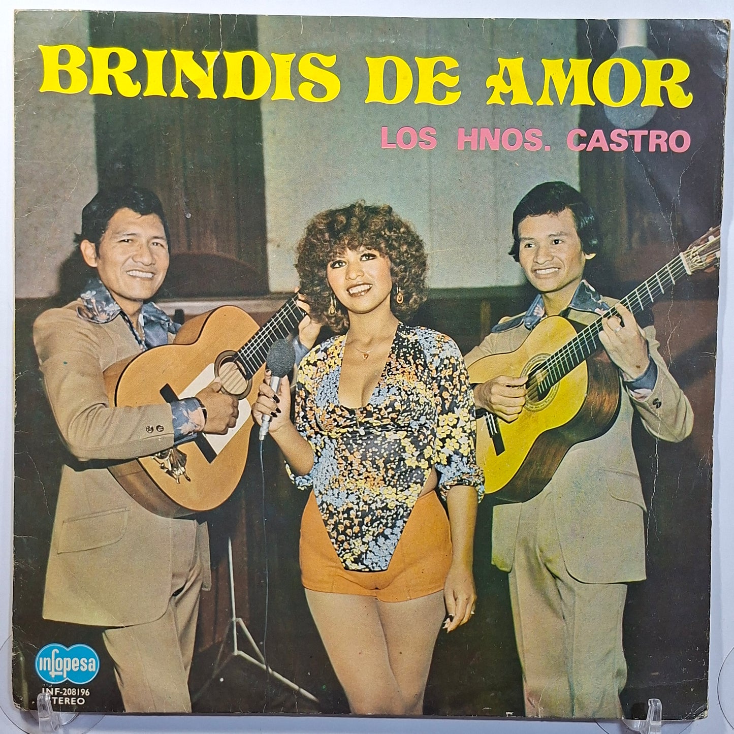 lp Los Hermanos Castro Brindis de Amor made peru 1980 latin bolero