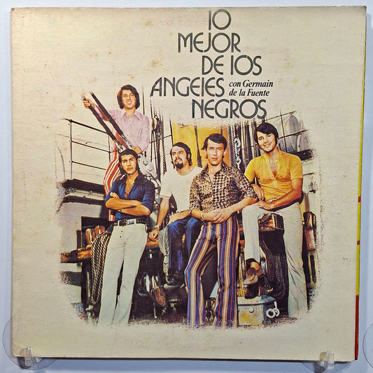 lp Los Angeles Negros Lo mejor de Los Angeles Negros con Germain de la Fuente made peru 1985 gatefold latin pop