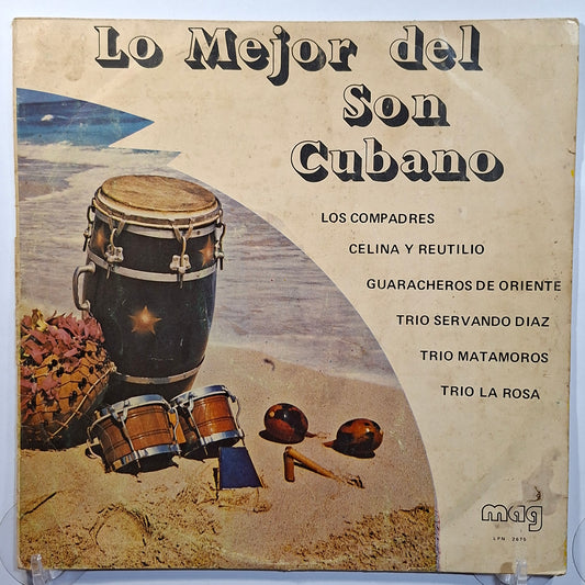 lp Lo Mejor Del Son Cubano Los Compadres Los Guaracheros De Oriente Trio La Rosa varios made peru 1982 son cubano latin