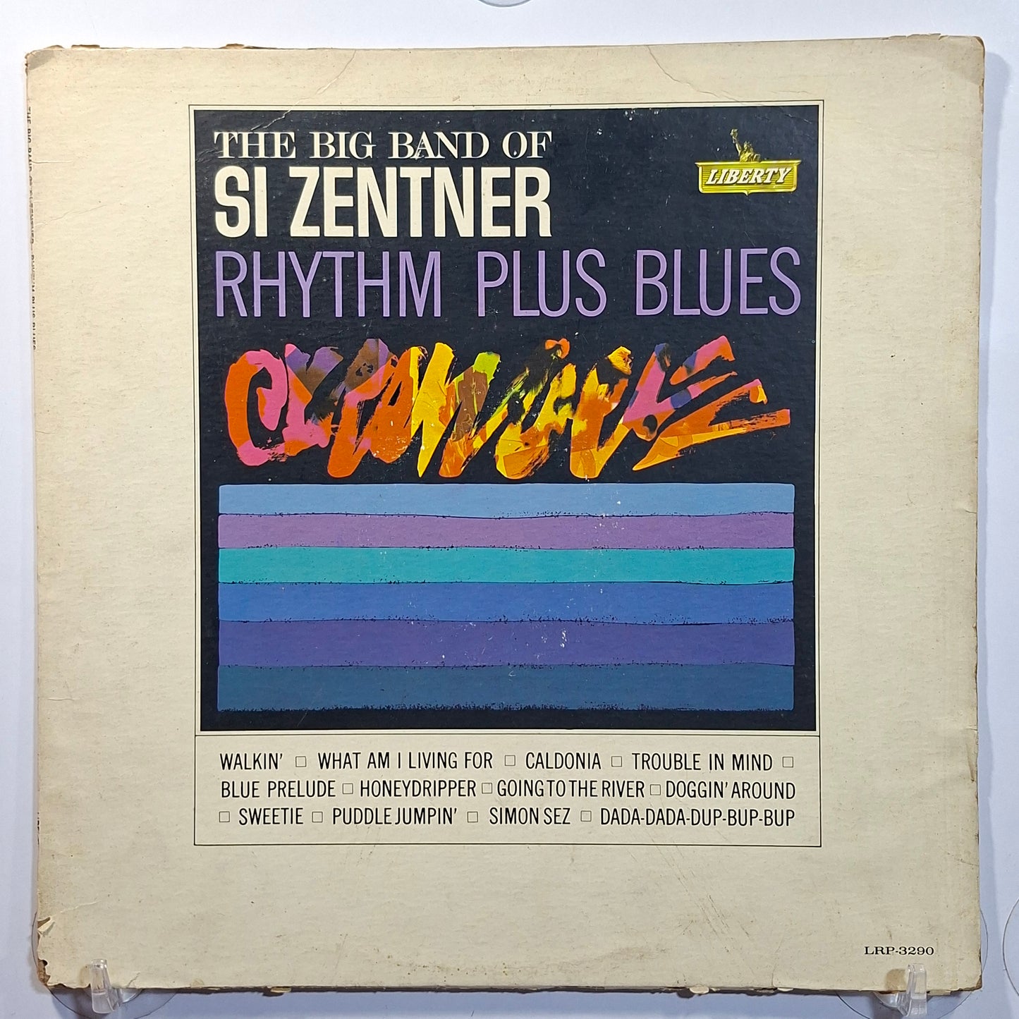 lp The Big Band Of Si Zentner Rhythm Plus Blues made usa 1963 jazz