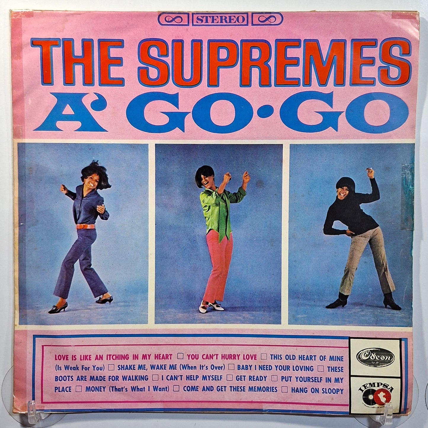 lp The Supremes A' Go-Go made peru 1966 funk soul