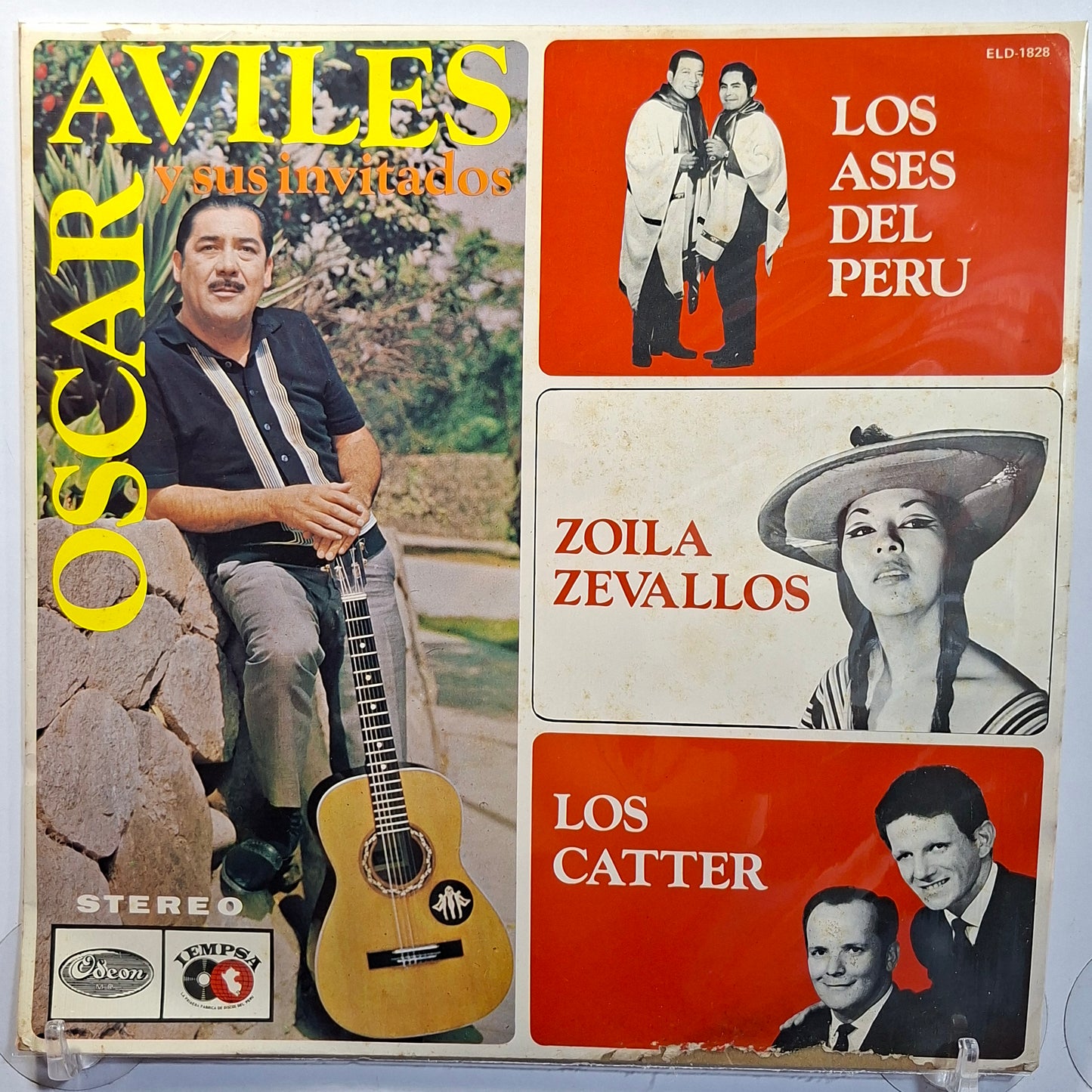 lp Oscar Aviles Y Sus Invitados Los Catter Los Ases Del Peru Zoila Zevallos varios made peru 1969 criollo folk