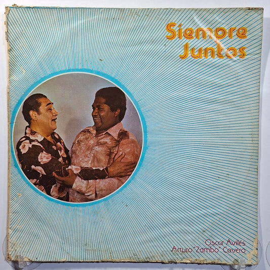 lp Oscar Avilés & Arturo Zambo Cavero Siempre Juntos made peru 1978 criollo folk