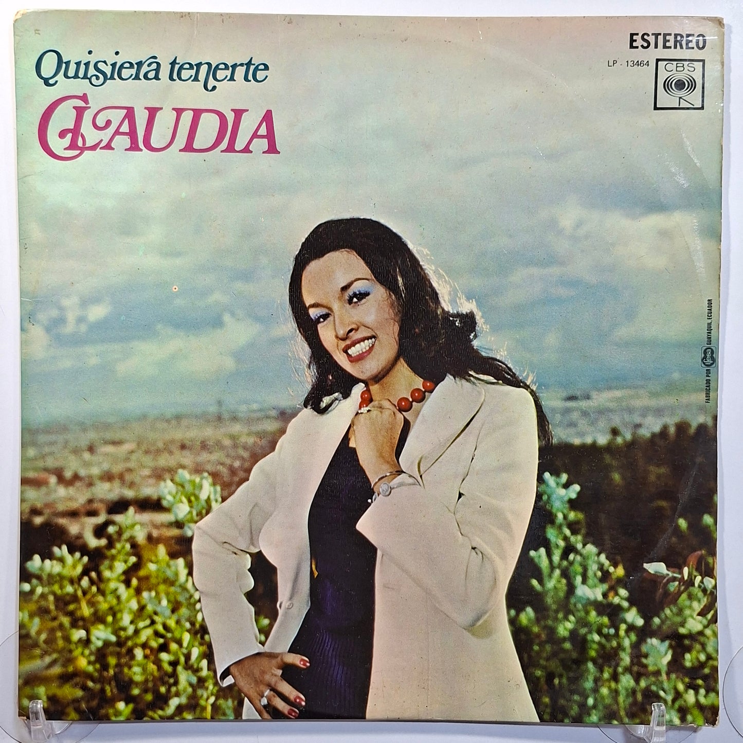 lp Claudia Quisiera Tenerte made ecuador 1973 latin pop