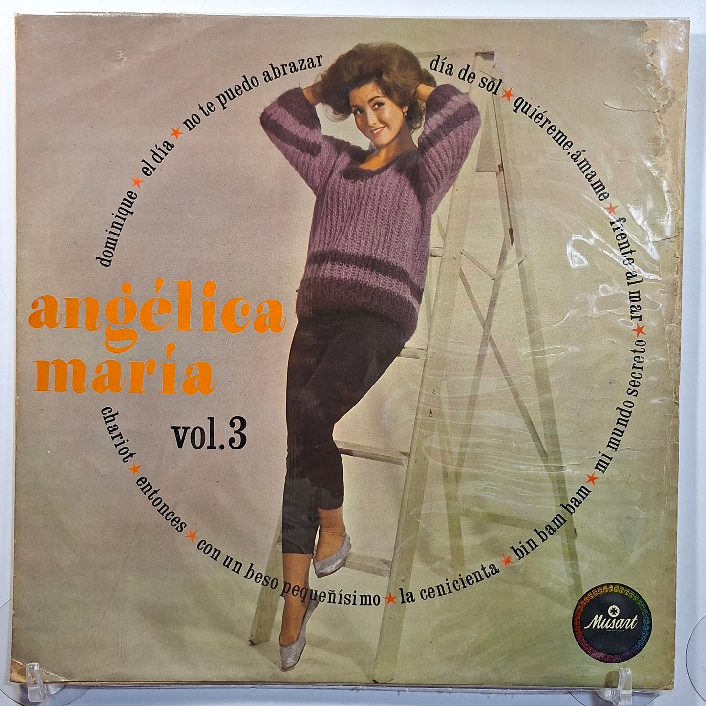 lp Angelica María vol 3 made mexico 1964 latin pop