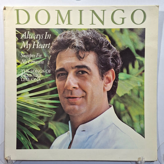 lp placido Domingo Always In My Heart Siempre En Mi Corazon made españa 1984 latin pop