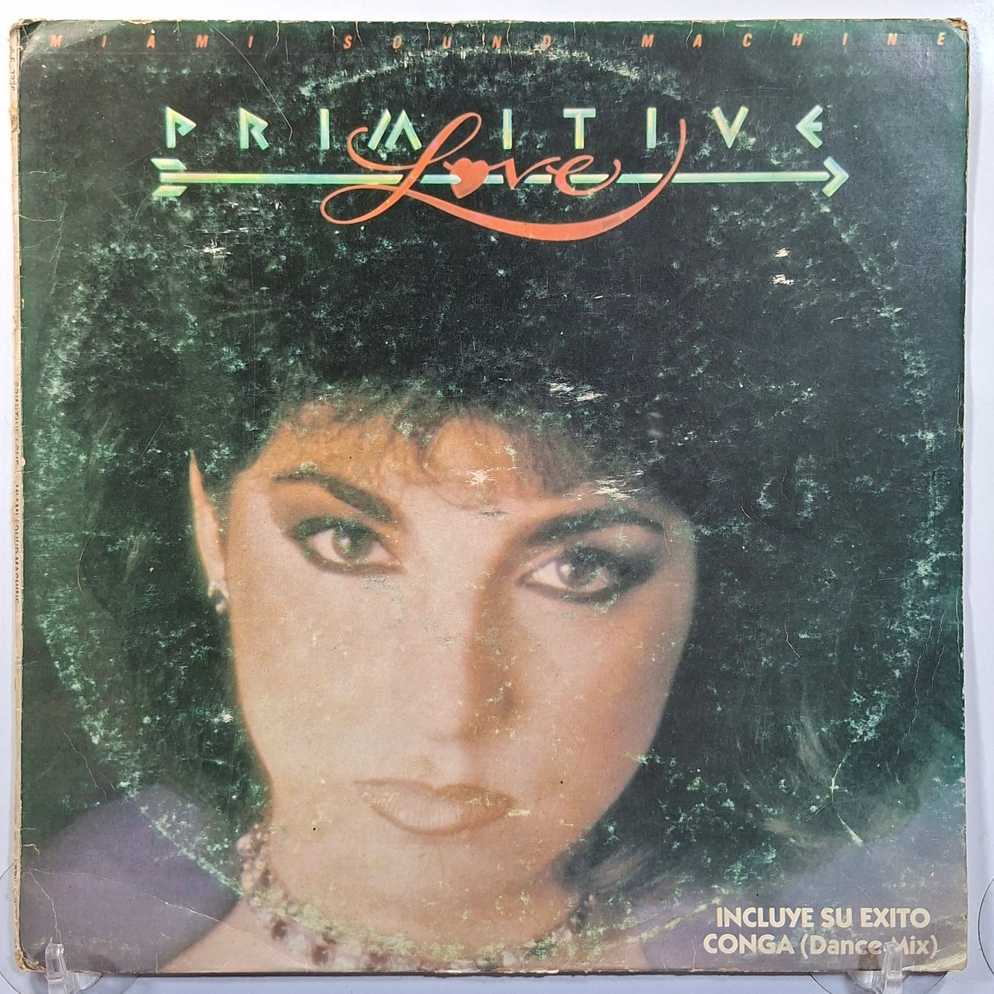 lp Miami Sound Machine Primitive Love made peru 1985 Electronic Latin Pop