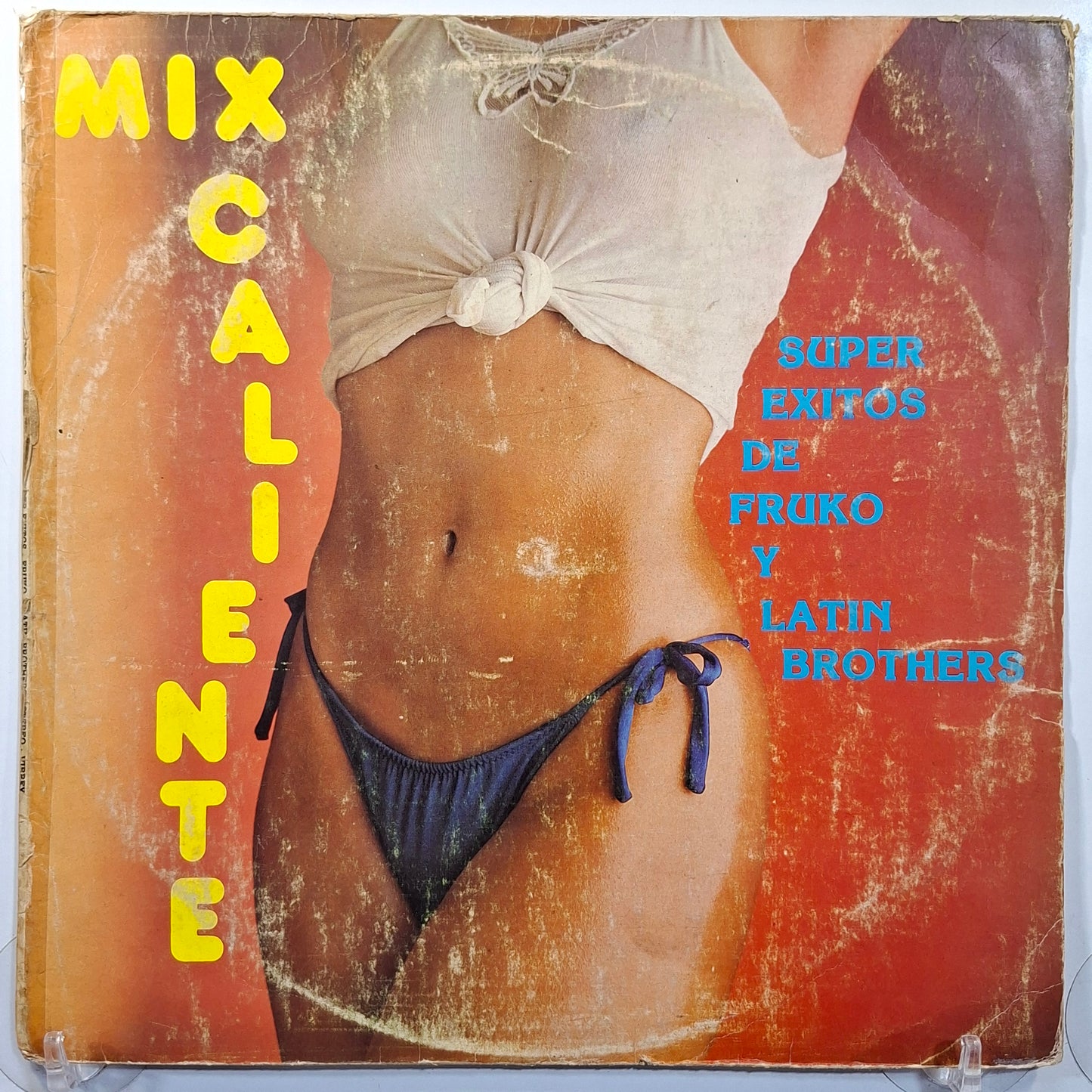lp The Latin Brothers Fruko y sus Tesos Mix Caliente made peru 1987 salsa