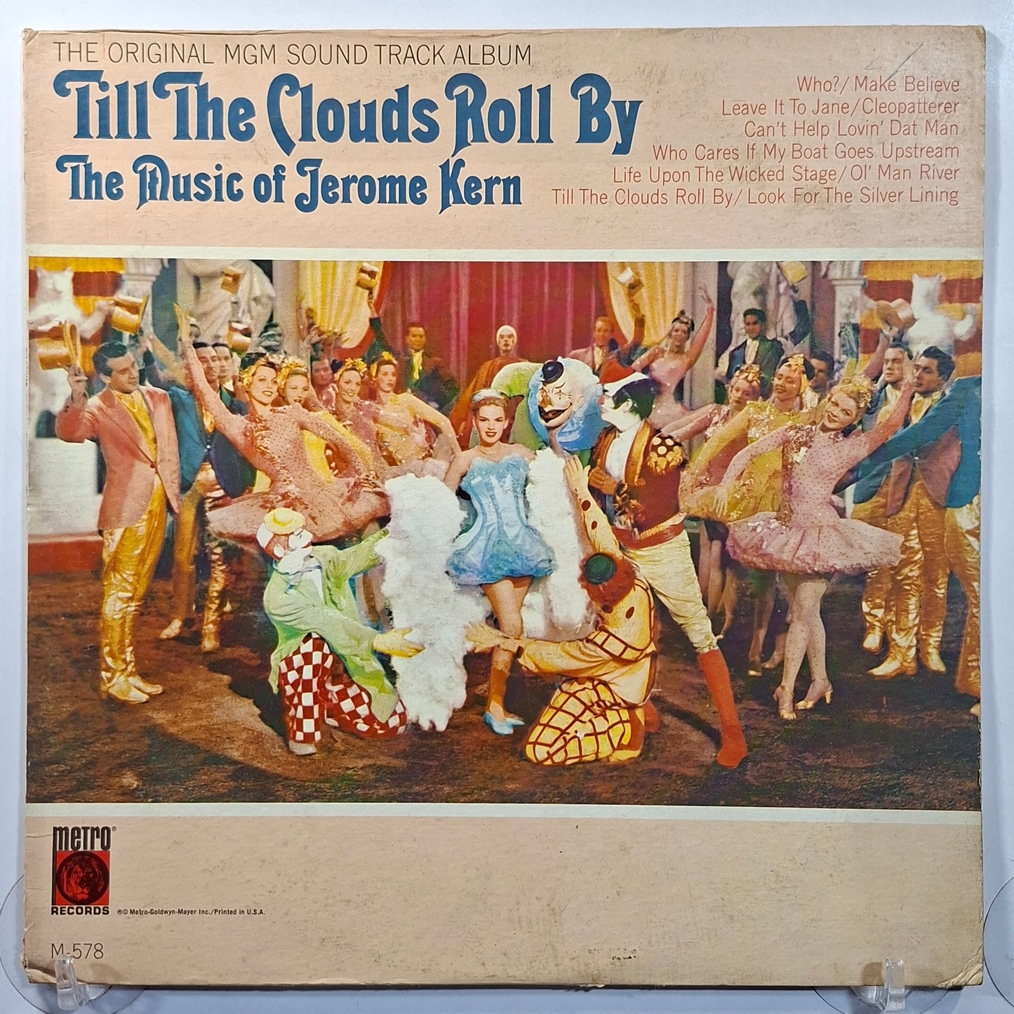 lp Till The Clouds Roll By Jerome Kern The Original MGM Sound Track Album made usa 1966 soundtrack