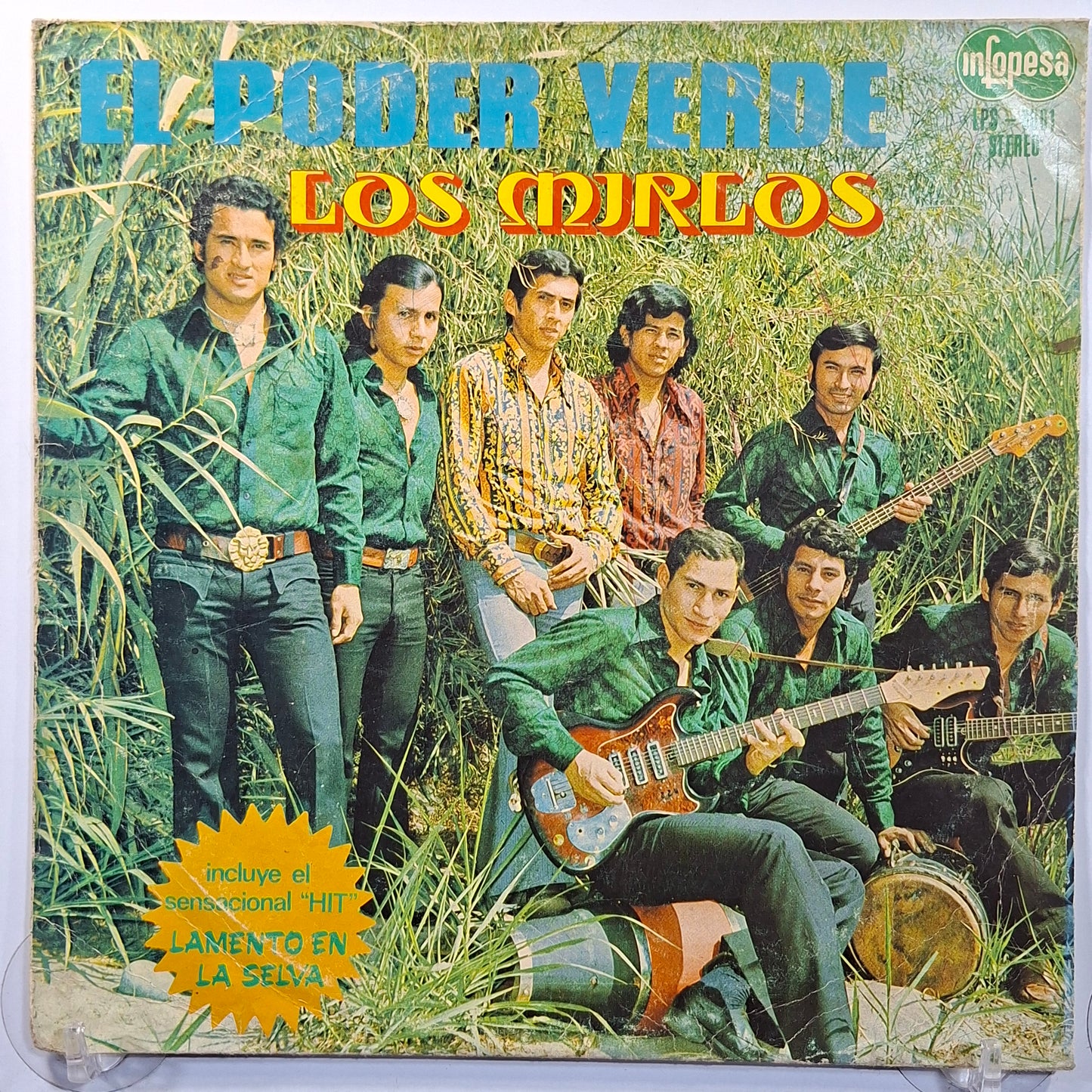 lp Los Mirlos El Poder Verde made peru 1974 cumbia
