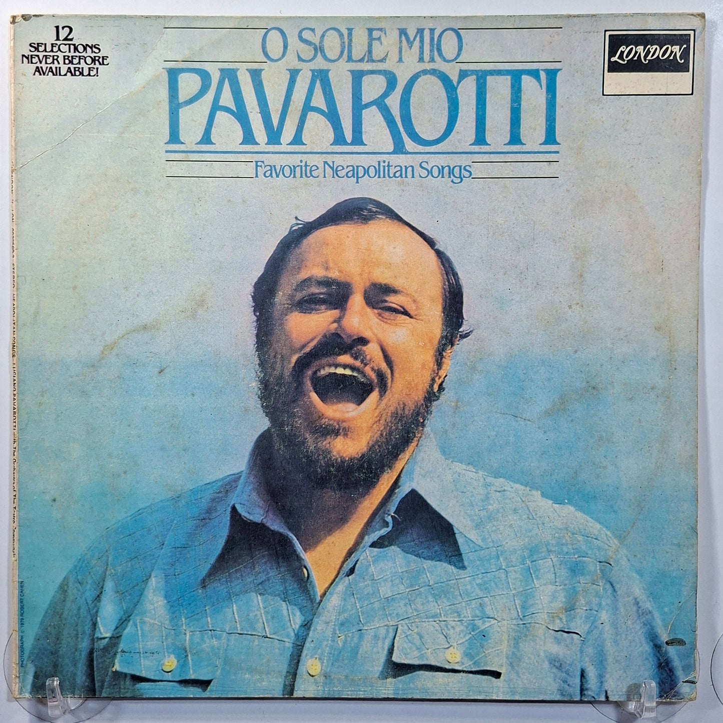 lp Luciano Pavarotti O Sole Mio made peru 1982 clasico