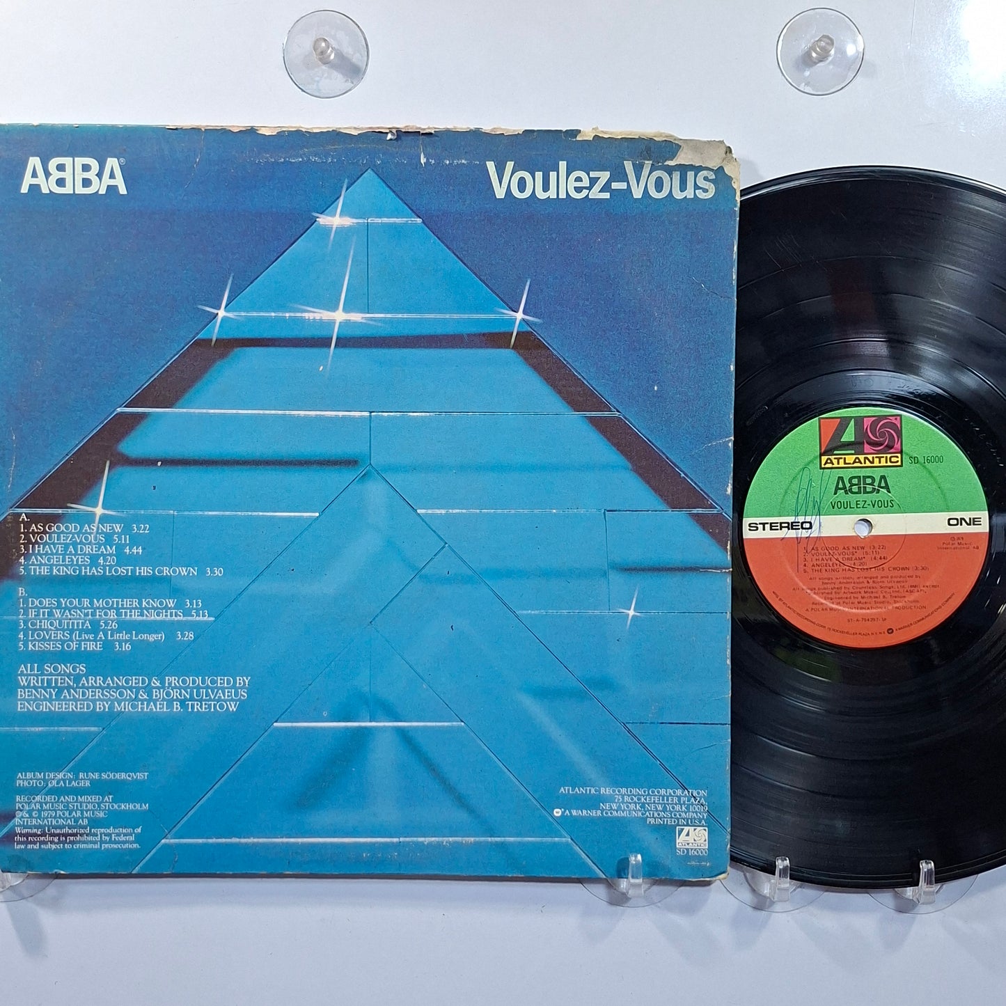 lp abba Voulez-Vous made usa 1979 con insert pop