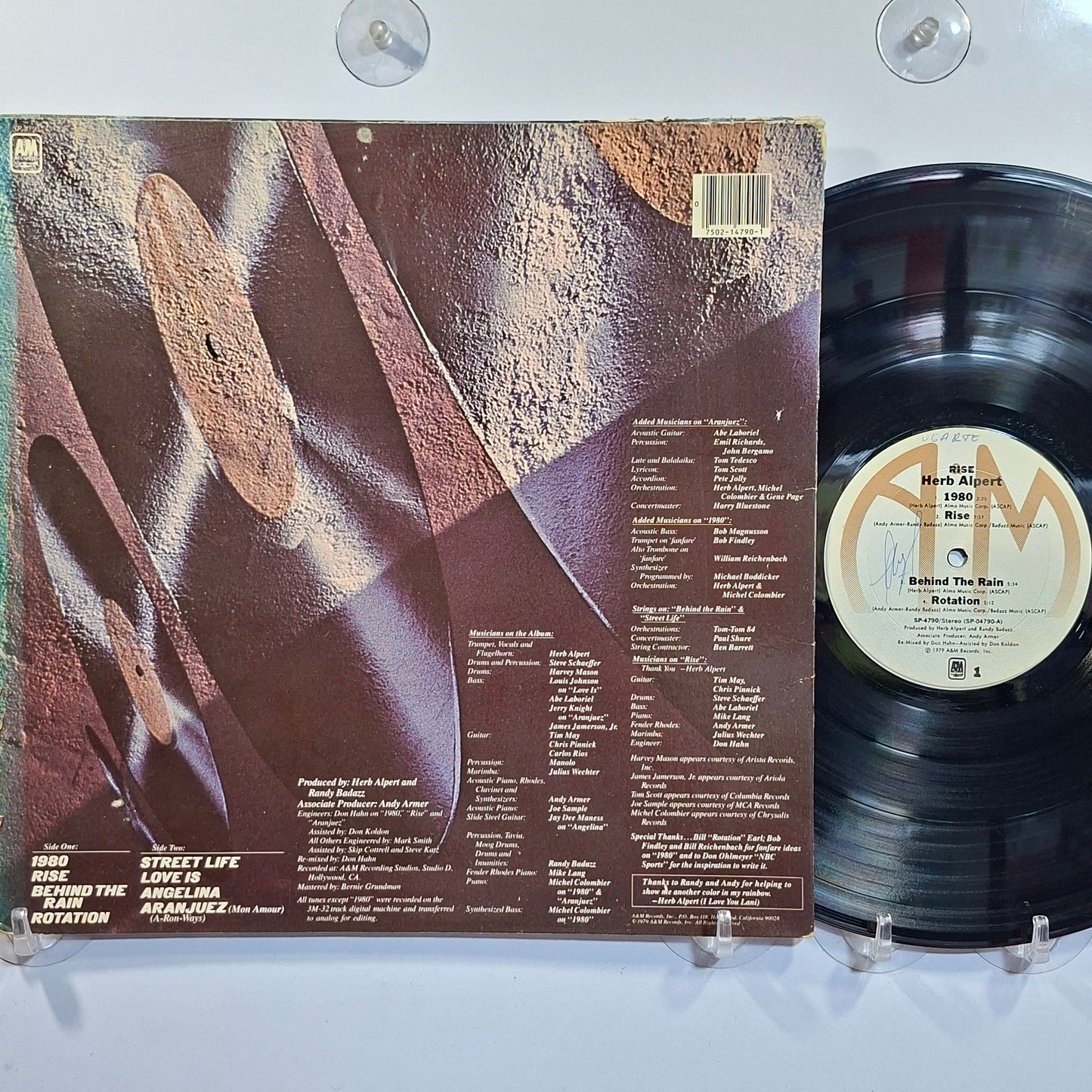 lp Herb Alpert Rise made usa 1979 Jazz Funk Soul