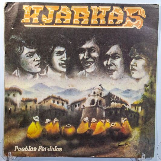 lp Los Kjarkas Pueblos Perdidos made peru 1984 andean folk