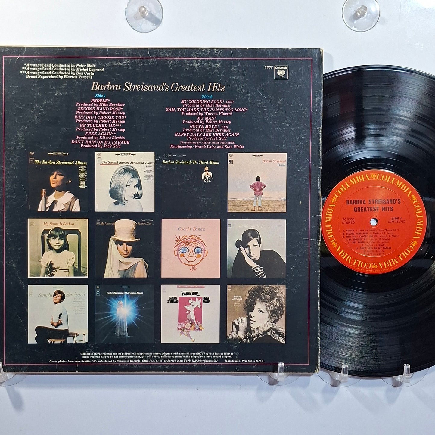 lp Barbra Streisand Barbra Streisand's Greatest Hits made usa 1977 pop