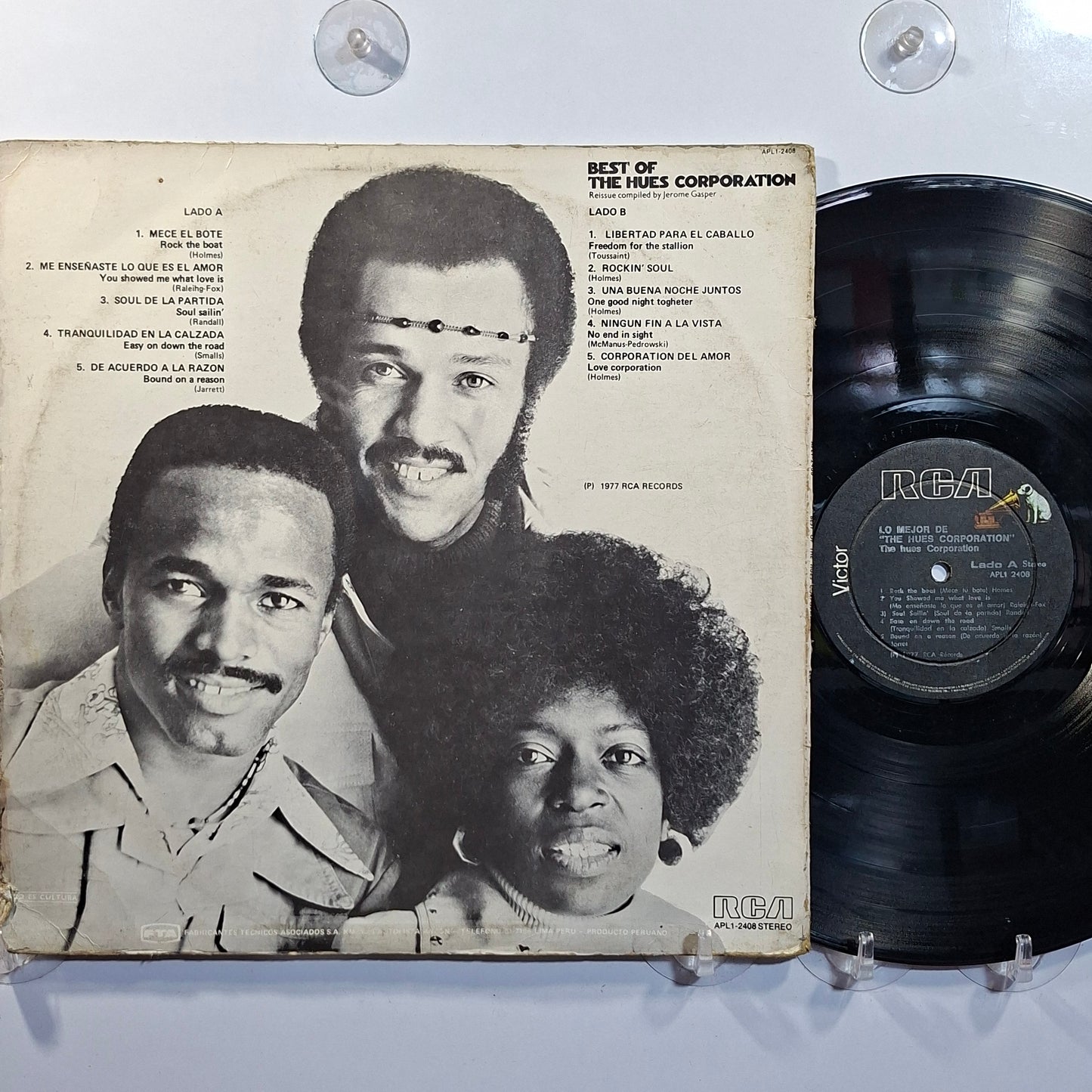 lp The Hues Corporation Best of The Hues Corporation made peru 1978 funk soul