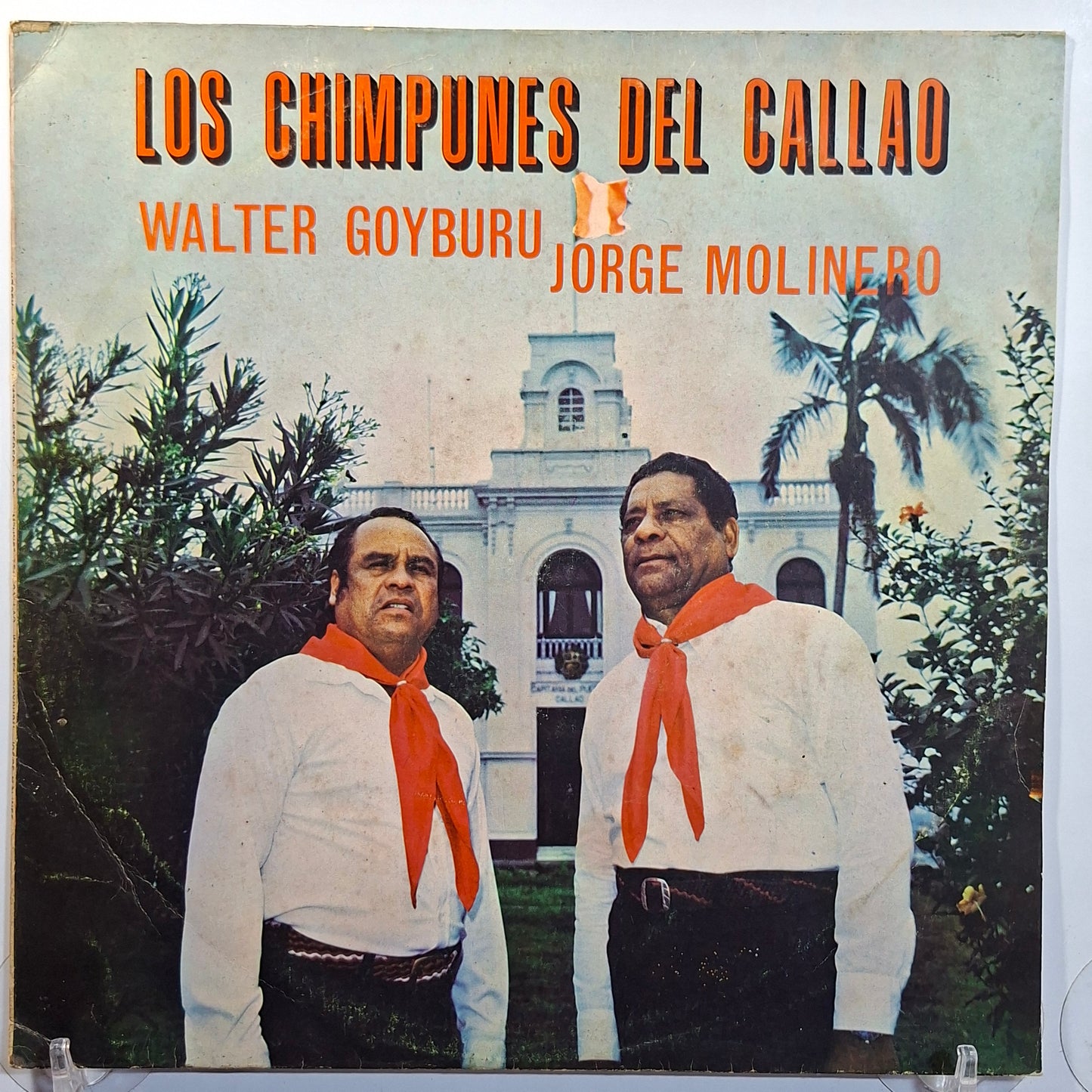 lp Los Chimpunes del Callao Walter Goyburu Jorge Molinero made peru 1982 criollo folk