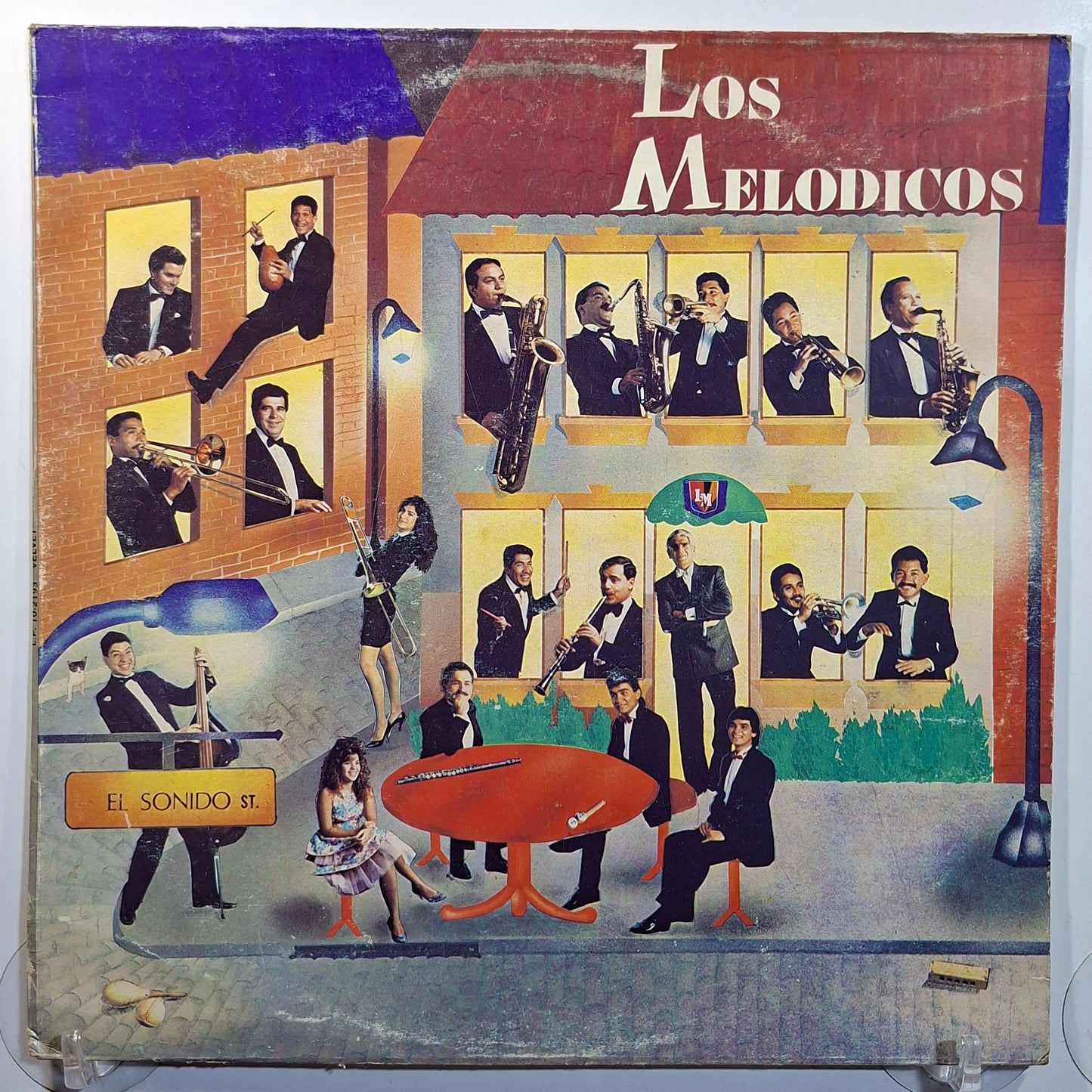 lp Los Melodicos Los Melodicos made venezuela 1988 latin cumbia