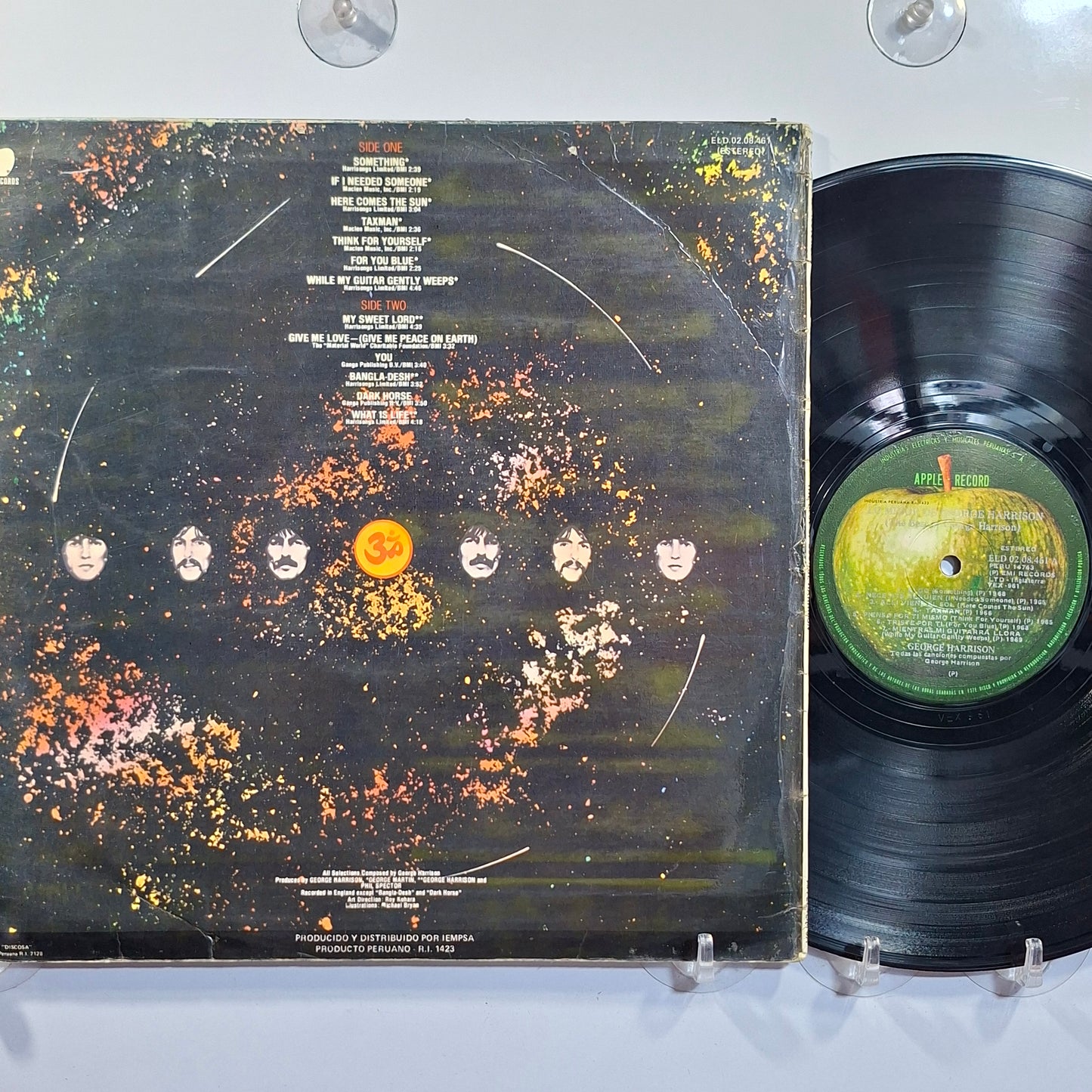 lp George Harrison The Best Of George Harrison made peru 1976 pop rock