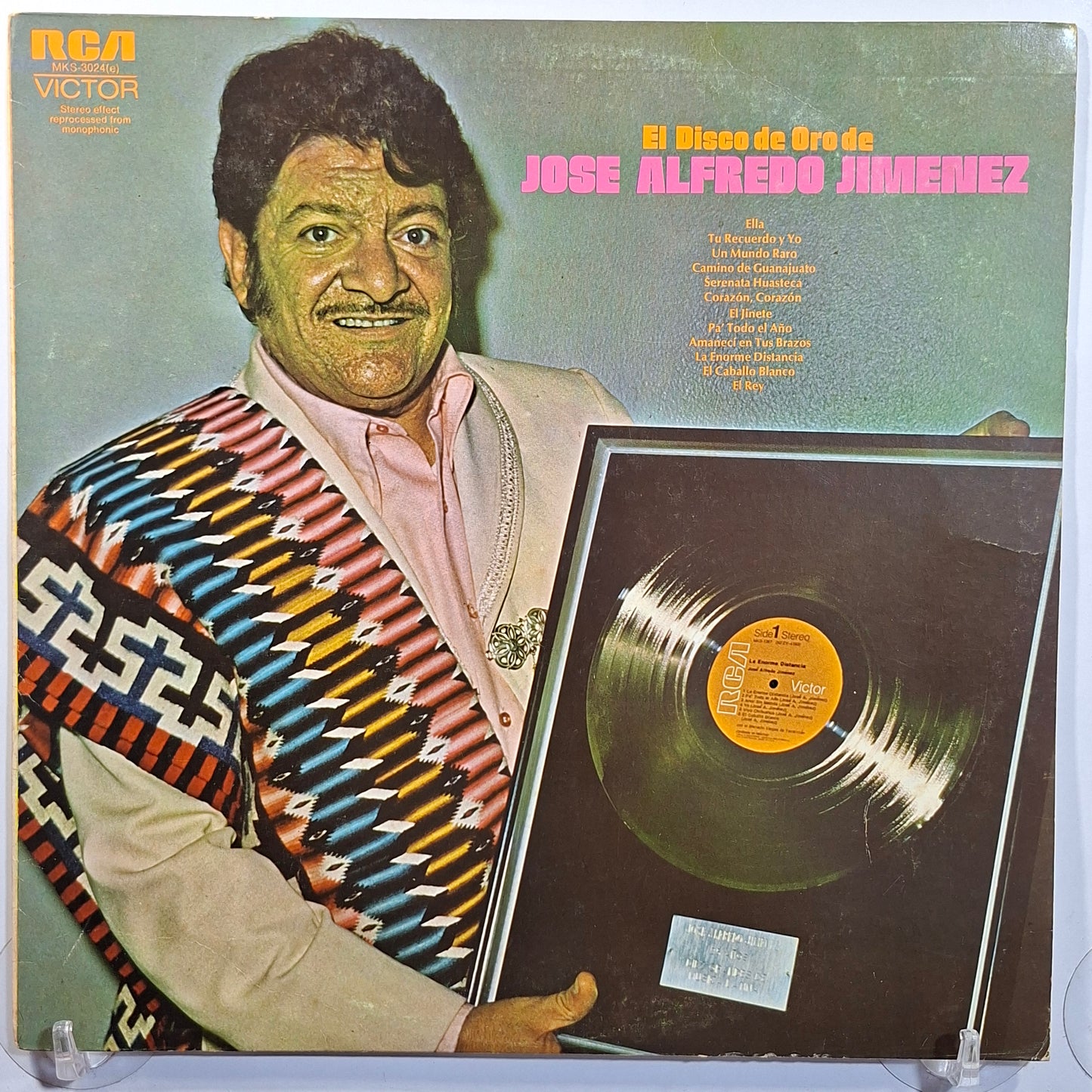 lp Jose Alfredo Jimenez El Disco De Oro De Jose Alfredo Jimenez made peru 1972 mariachi folk