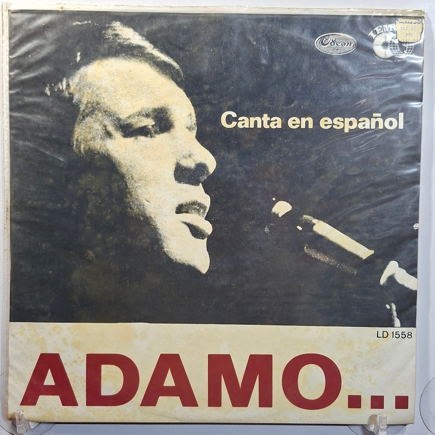 lp Adamo Adamo Canta En Español made peru 1970 latin pop