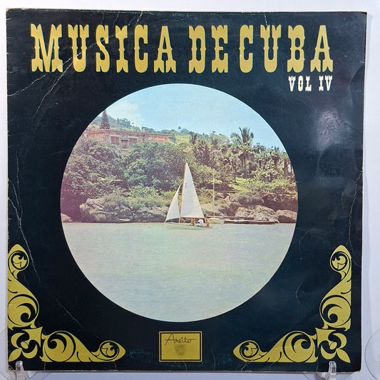 lp Musica de Cuba Volumen 4 conjunto casino orquesta america ñico saquito varios guaguanco