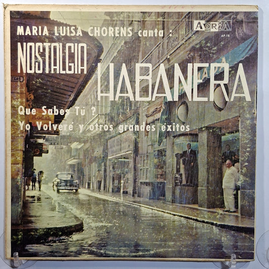lp Maria Luisa Chorens Nostalgia Habanera made usa 1970 cha cha mambo latin