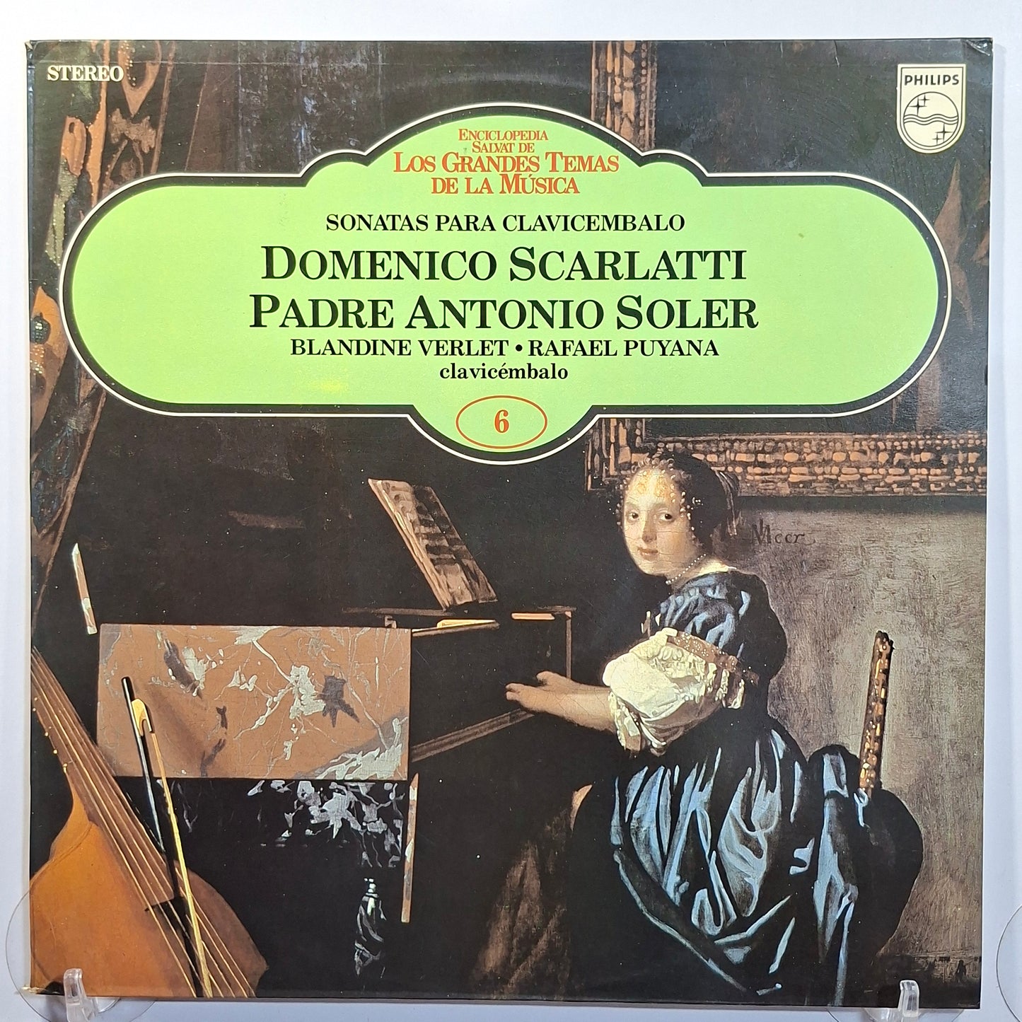 lp Domenico Scarlatti Padre Antonio Soler Sonatas Para Clavicembalo made españa 1983 clasico
