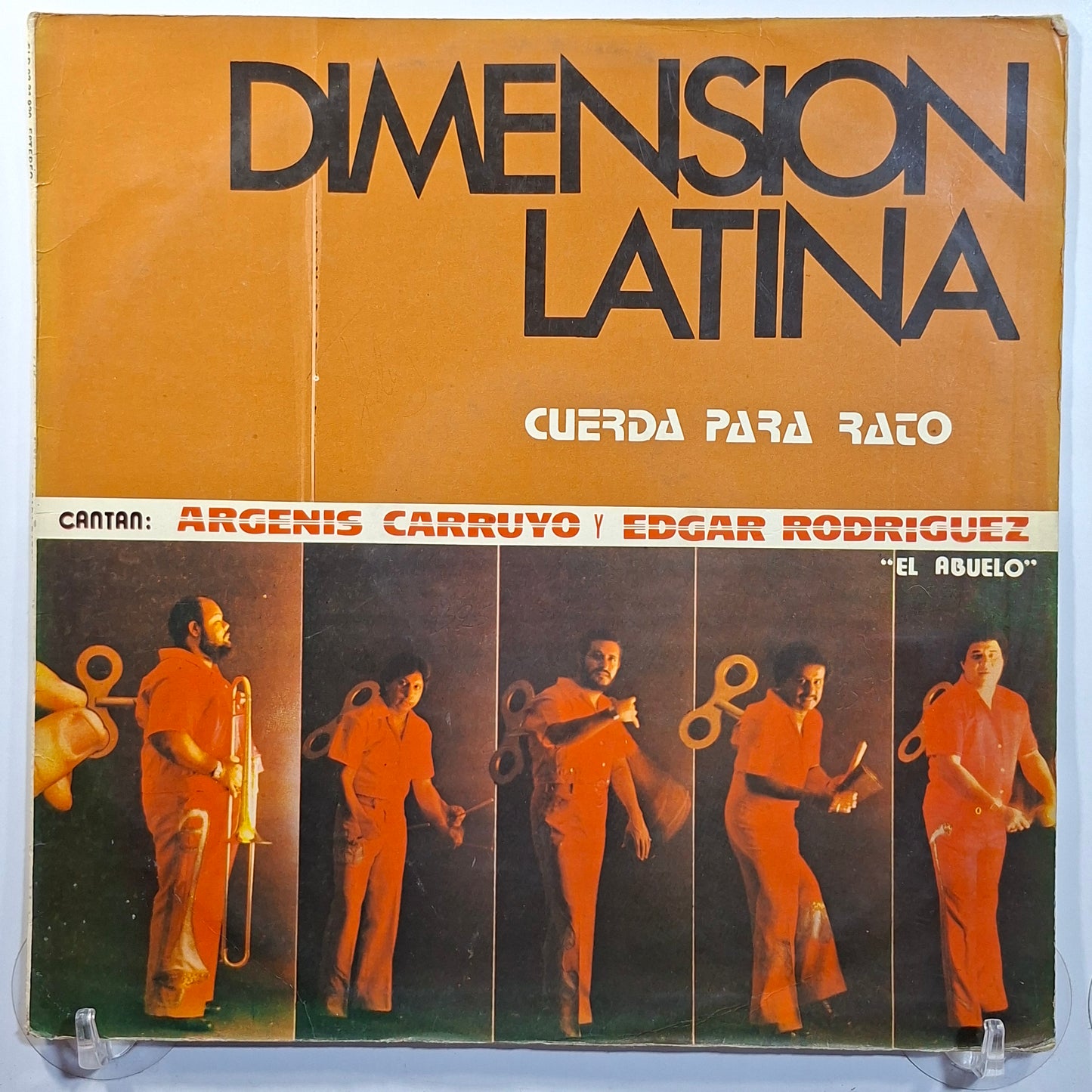 lp Dimension Latina Cuerda Para Rato made peru 1981 salsa