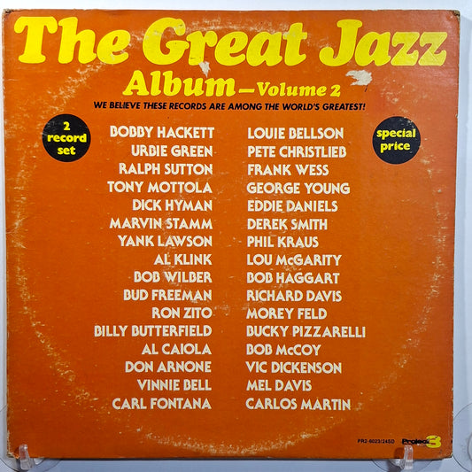 x2 lp The Great Jazz Album Volume 2 made usa 1977 jazz