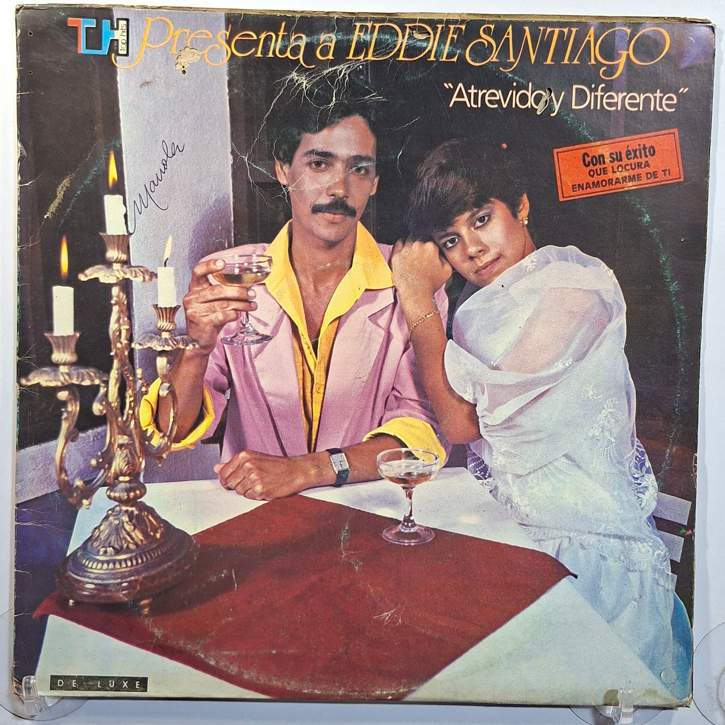 lp Eddie Santiago Atrevido Y Diferente made peru 1986 salsa
