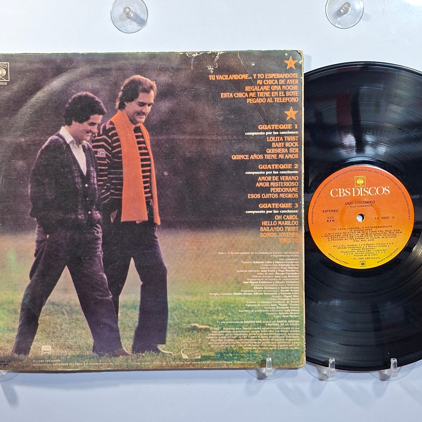 lp Duo Dinamico Duo Dinamico made peru 1986 latin pop