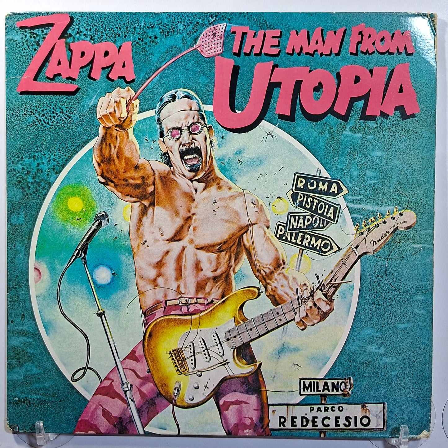 lp Frank Zappa The Man From Utopia made usa 1983 con insert rock