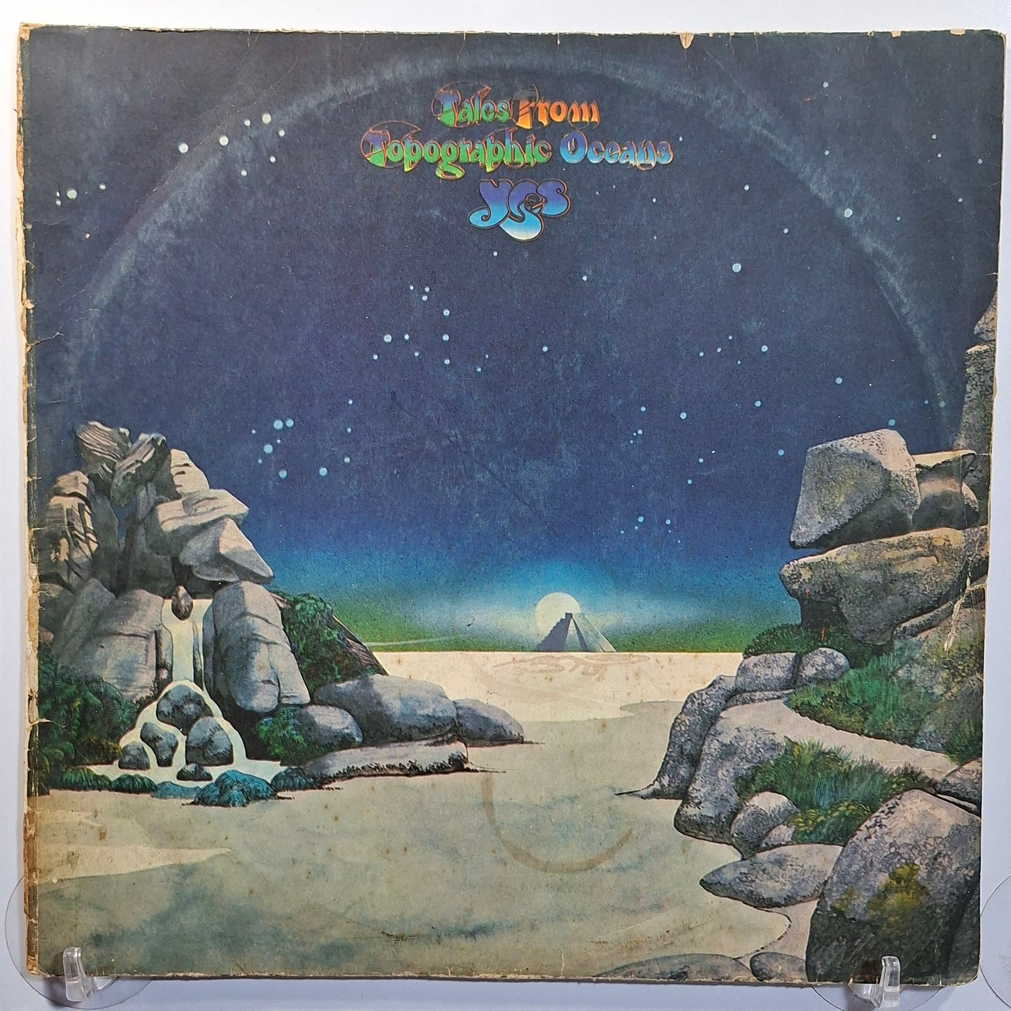 x2 lp Yes Tales From Topographic Oceans made argentina 1976 gatefold rock