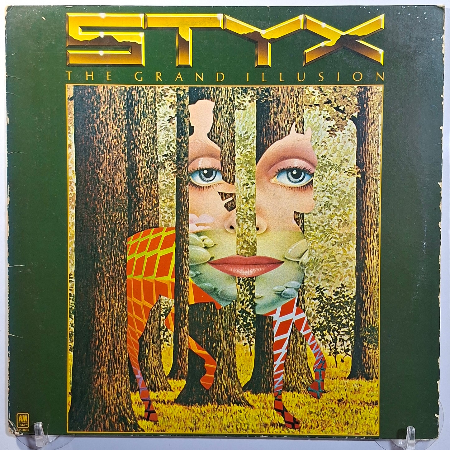 lp Styx The Grand Illusion made usa 1977 con insert rock