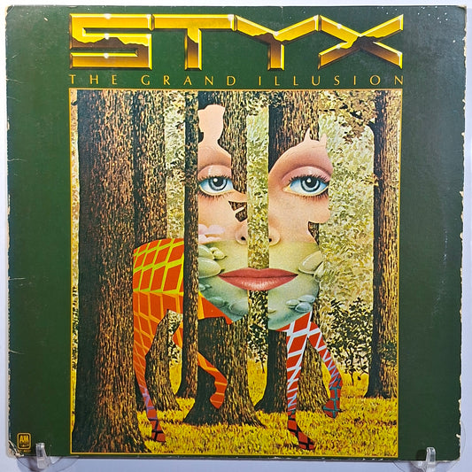 lp Styx The Grand Illusion made usa 1977 con insert rock
