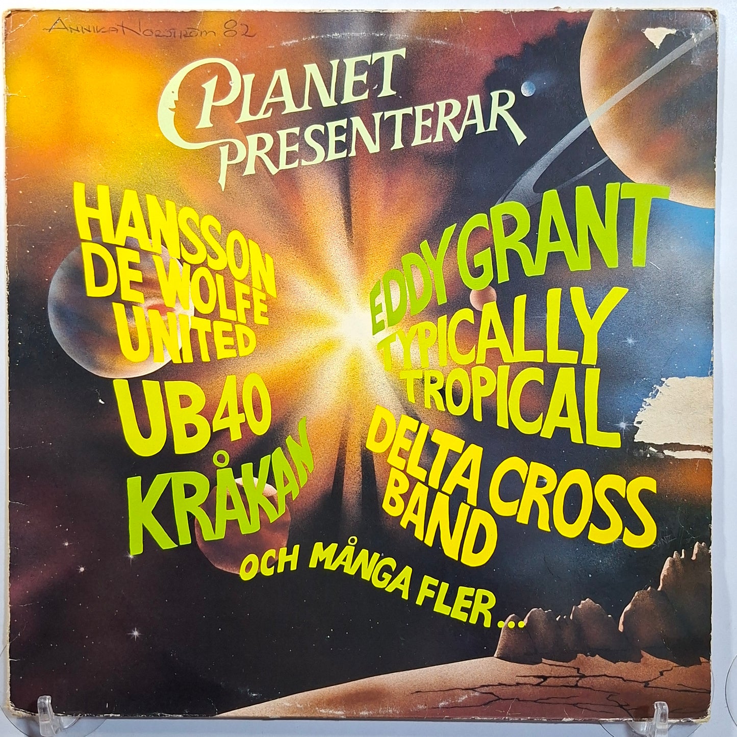 lp Planet Presenterar UB40 Hansson De Wolfe United Eddy Grant varios made suecia 1981 pop rock