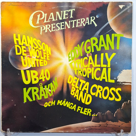 lp Planet Presenterar UB40 Hansson De Wolfe United Eddy Grant varios made suecia 1981 pop rock