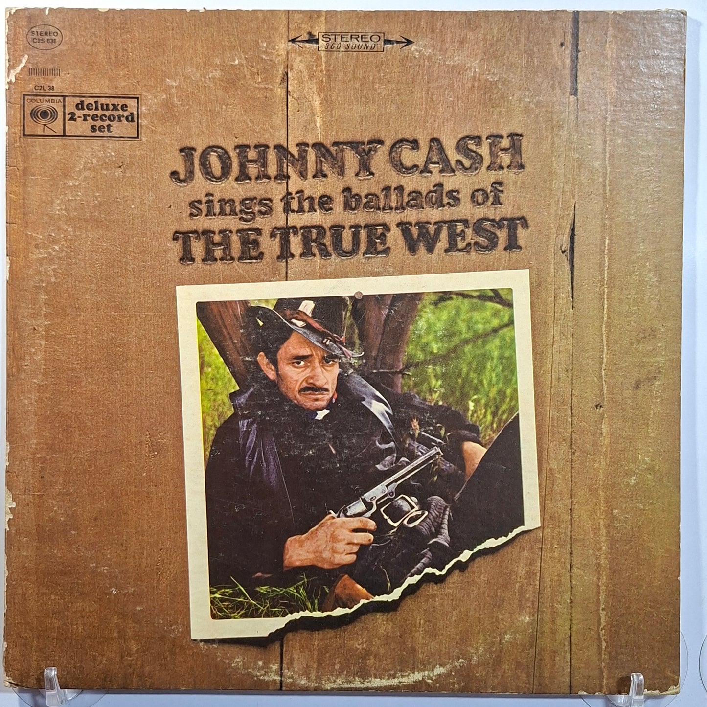x2 lp Johnny Cash Sings The Ballads Of The True West made usa 1965 gatefold country folk
