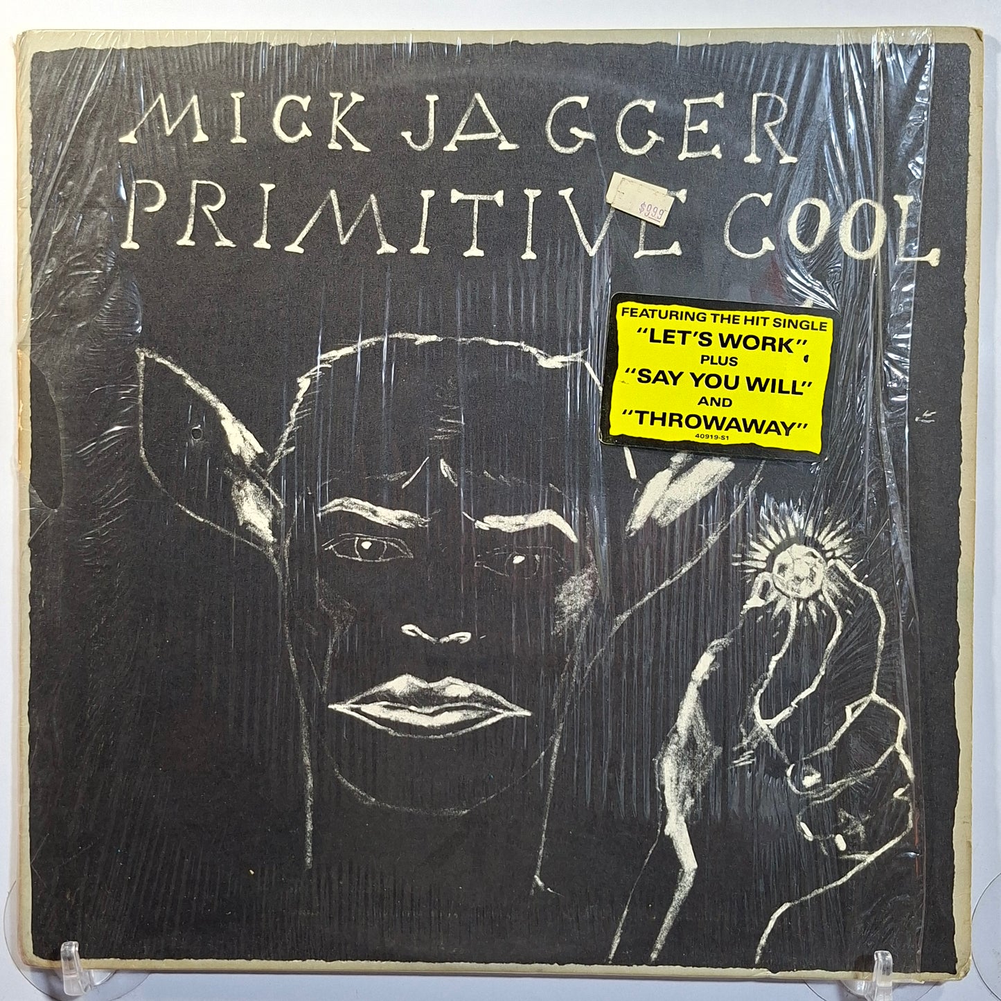 lp Mick Jagger Primitive Cool made usa 1987 pop rock