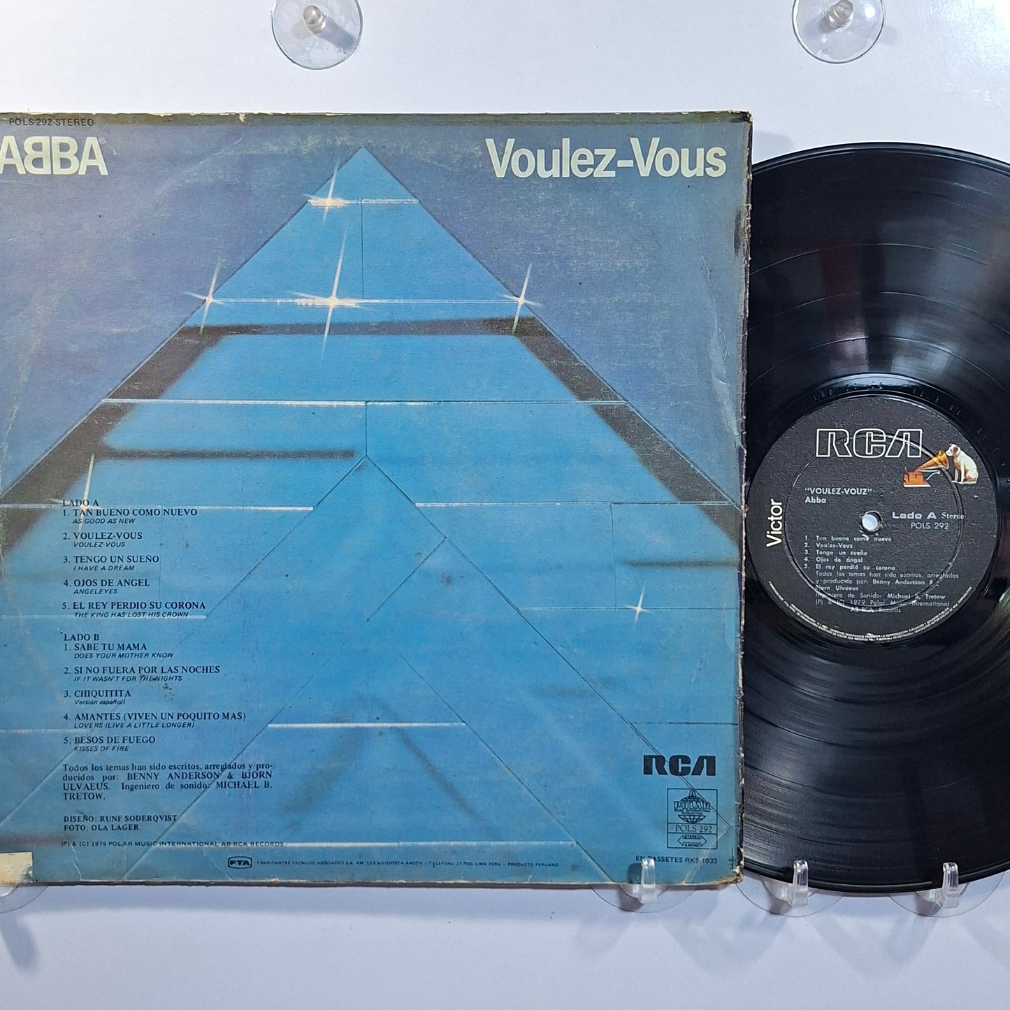 lp abba Voulez-Vous made peru 1979 pop