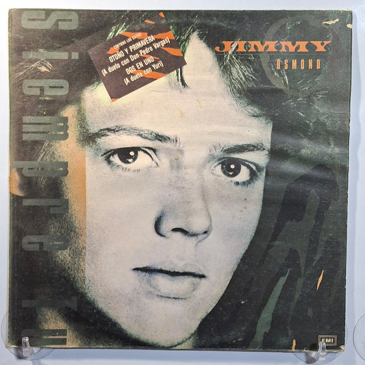 lp Jimmy Osmond Siempre Tu made peru 1986 latin pop