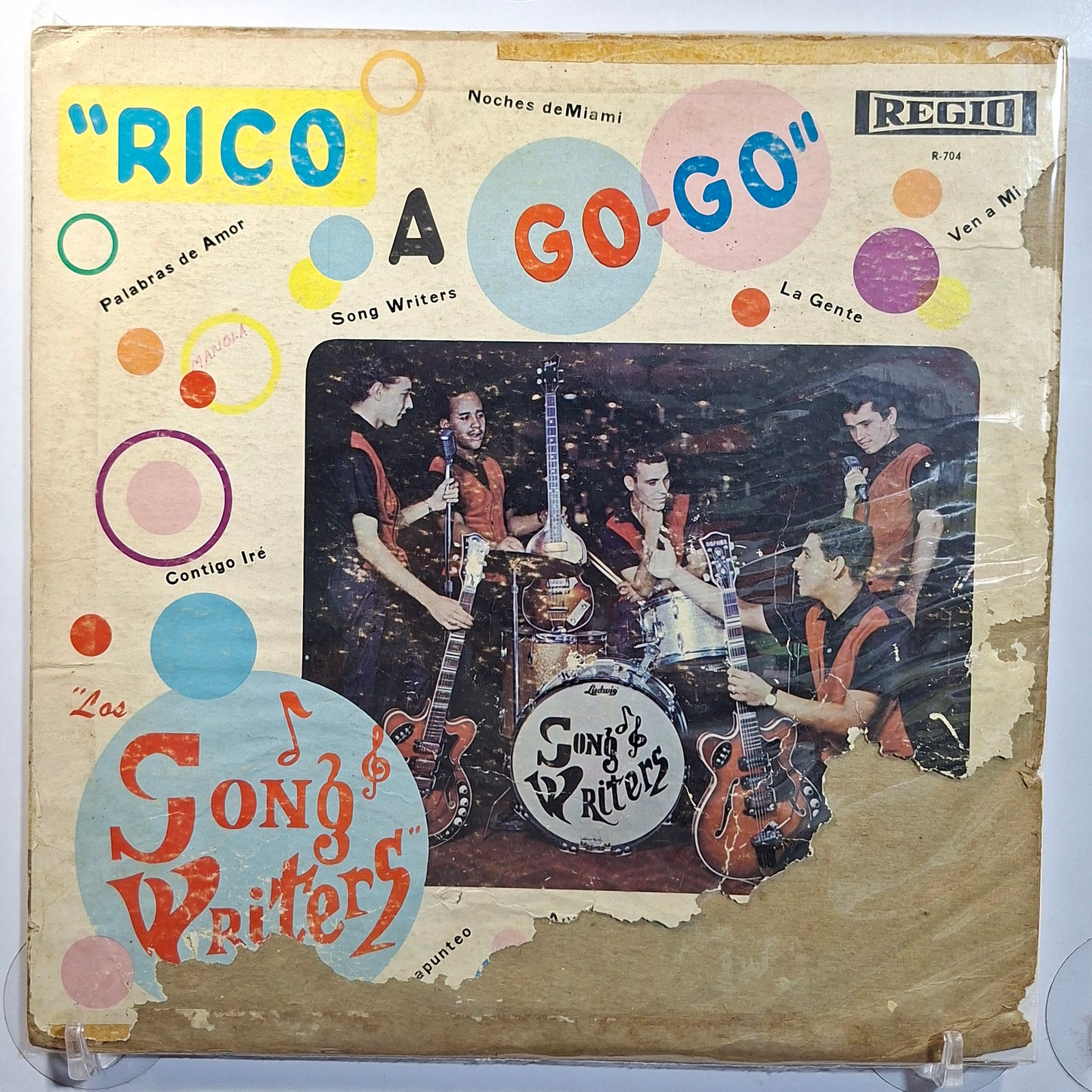 lp Los Song Writers Rico A Go Go made usa 1966 psychedelic rock