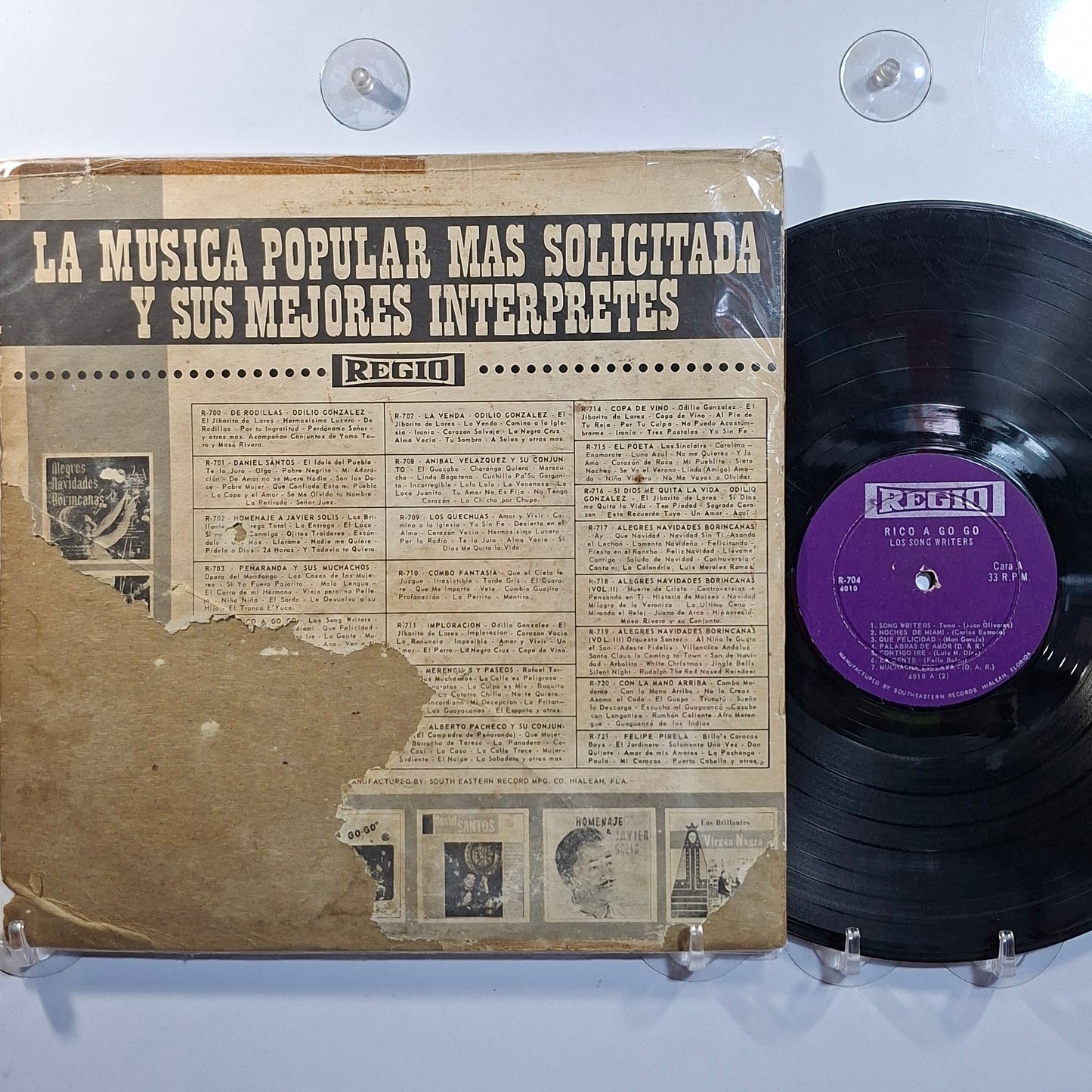 lp Los Song Writers Rico A Go Go made usa 1966 psychedelic rock