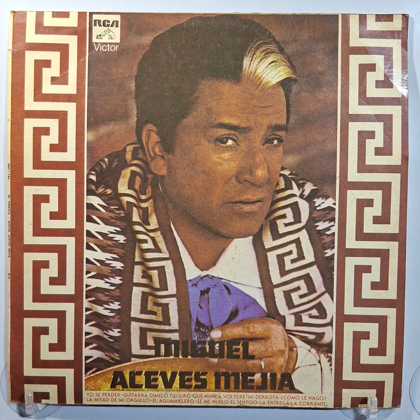 lp Miguel Aceves Mejía Mi Derrota made peru 1979 ranchera folk