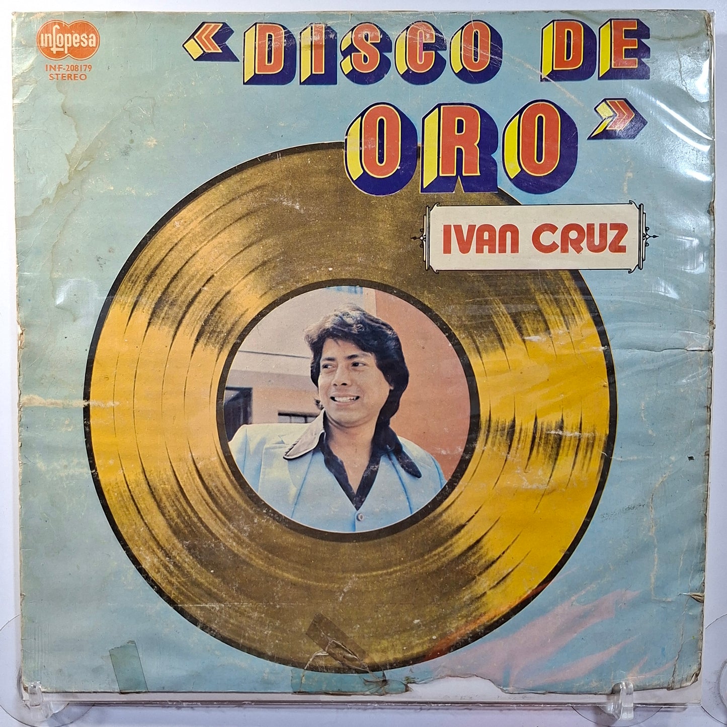lp Ivan Cruz Disco De Oro made peru 1980 latin bolero