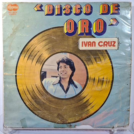 lp Ivan Cruz Disco De Oro made peru 1980 latin bolero