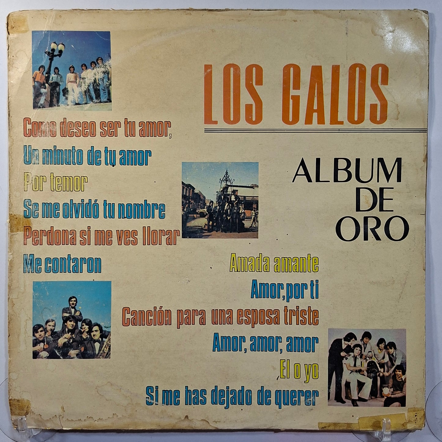 lp Los Galos Album de Oro made peru 1982 latin pop