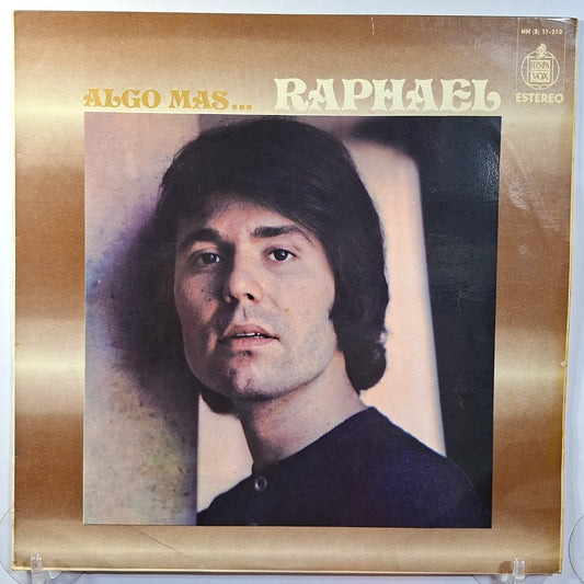 lp Raphael Algo Mas... made peru 1971 balada latin
